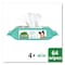 Seventh Generation Free & Clear Baby Wipes, Refill, Unscented, White, 256/PK, PK3 SEV 34219CT - alternate 6
